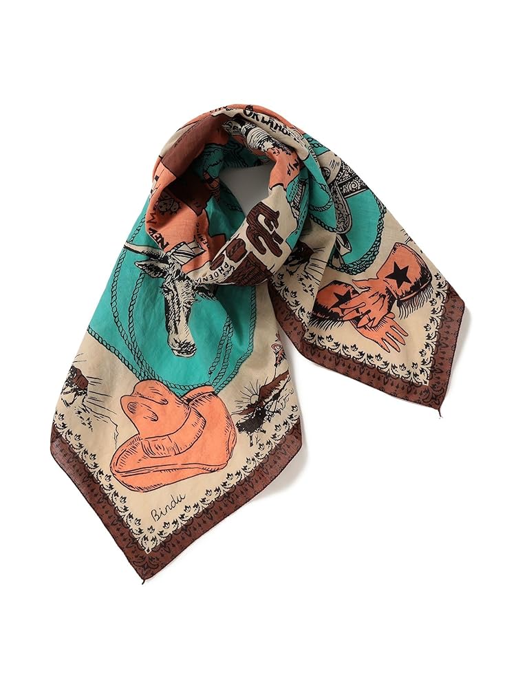 【25AW新品未開封】BEAMS BOY BINDU / ウエスタン スカーフ BEAMS BOY（ビームス ボーイ）【別注】BINDU / ウエスタン